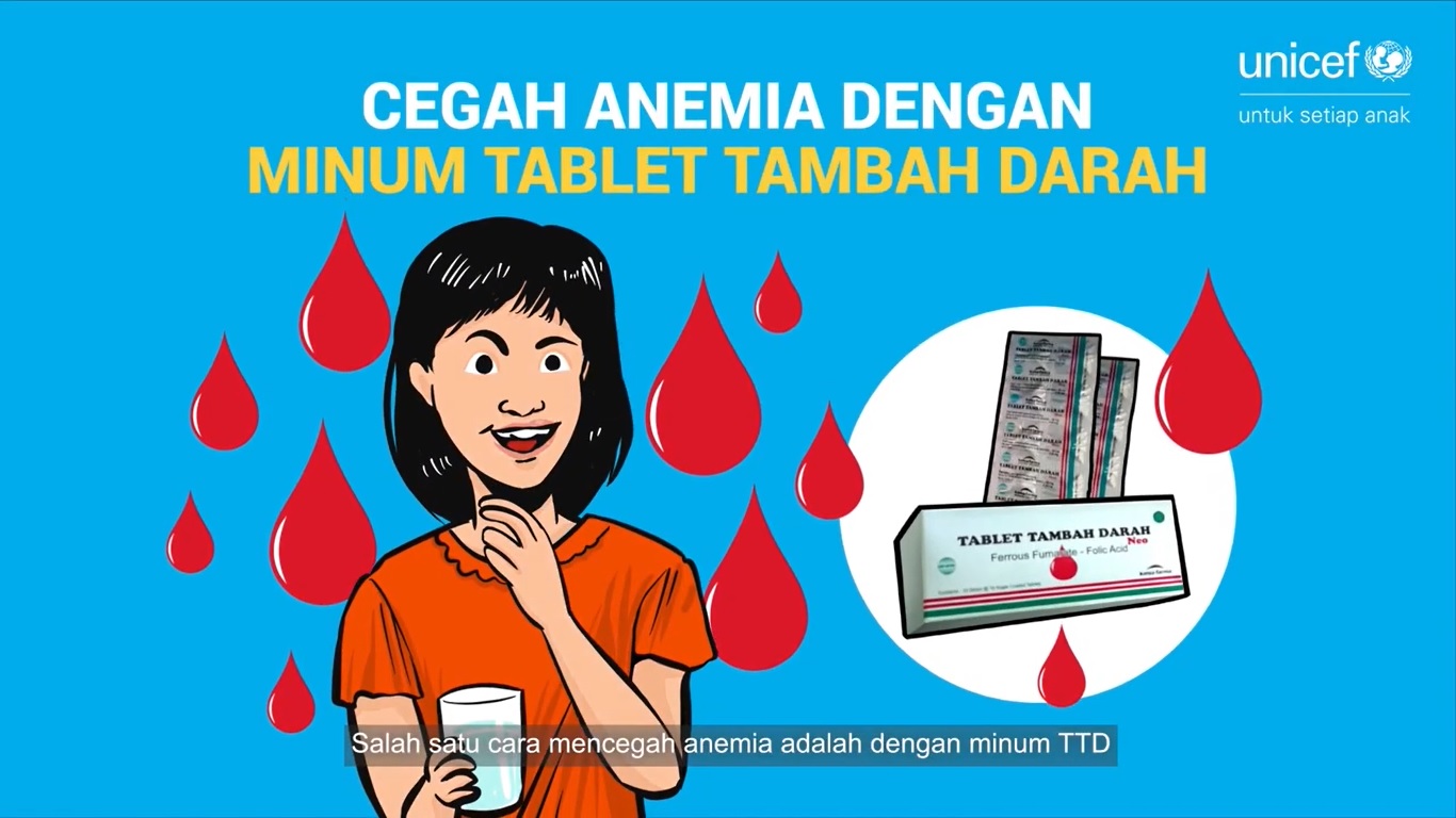Cegah Anemia Pada Remaja Putri dengan Minum Tablet Tambah Darah